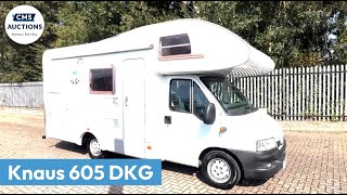 Knaus 605 DKG  Motorhome Auction [upl. by Fionna]