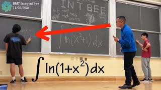 They didnt get this on stage so heres the solution integral of ln1x2 from BMT integral bee [upl. by Virgy]