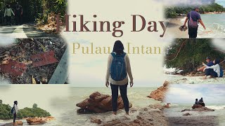 Exploring the Beach on Foot Hiking Views and Waves at Pulau Intan PD [upl. by Ayikal11]