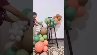 Easel balloon garland [upl. by Inele485]