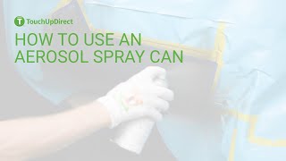 How to Use an Aerosol Spray Can [upl. by Margarethe]