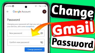 How To Change Gmail Password  Gmail password change  Email Password change [upl. by Llertnom]