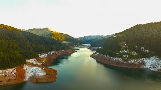 Cougar Reservoir amp East Fork Mckenzie River Oregon Drone Footage [upl. by Noisla]