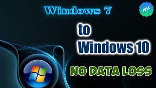 ✨How to switch from Windows 7 to Windows 10➡️Without Data Loss➡️Keep your license [upl. by Nuahs978]