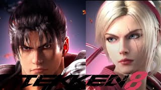 TEKKEN 8  Jin and Lidia Special Intros amp Outros [upl. by Urbanus]