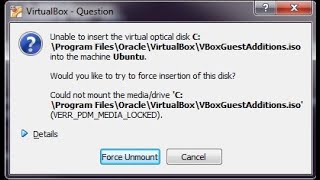 VirtualBox MAC VM Insert Guest Additions CD image error VERRPDMMEDIALOCKED [upl. by Rivi]