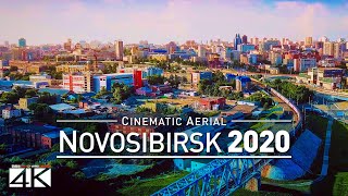 【4K】🇷🇺 Drone Footage 🔥 Novosibirsk  RUSSIA 🔥 Siberias Marvellous Metropolis 🔥 Новосиби́рск [upl. by Ahsienor]