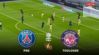 🔴PSG VS TOULOUSE LIVE FULL STREAM  FRENCH LIGUE LIVE MATCH TODAY [upl. by Tim759]