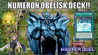 Best Numeron Obelisk Deck  NEW SUPPORT Crushing Kashtira META  YuGiOh Master Duel [upl. by Atteniuq297]