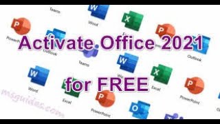 How to activate Office 2021 in easy steps [upl. by Airyk]