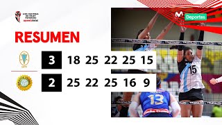 RESUMEN Regatas Lima 🆚 Géminis Voleibol 32  PRIMERA ETAPA  LNSV 20232024 🏆👋🏐 [upl. by Dinah]