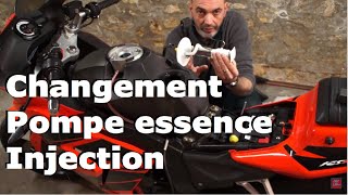 TUTO CHANGER POMPE A CARBURANT  INJECTION DAELIM ROADSPORT 125 Fi [upl. by Carbo964]