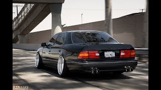 Lexus LS400 SoundsDriftBurnout Compilation [upl. by Waddington]