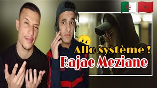 Raja Meziane  Allo le Système  FreeStyle Reaction 🇩🇿🇲🇦❤ رجاء تقصف ولا تبالي 🔥🔥 [upl. by Audra866]