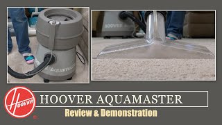 Hoover S4402 Aquamaster 3 in 1 Vacuum Cleaner Review amp Demonstration [upl. by Okire]