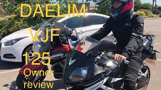 Daelim Roadwin 125 R owner review [upl. by Akiv]