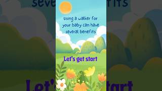 5 Benefits of walker for your baby parentingadvice babywalker youtubeviralshorts shortvideo [upl. by Baer437]