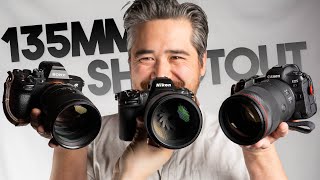 Canon vs Nikon vs Sony The Great 135mm SHOOTOUT [upl. by Mahda]