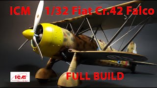 ICM 132 Fiat CR42 Falco  Full build [upl. by Amat]