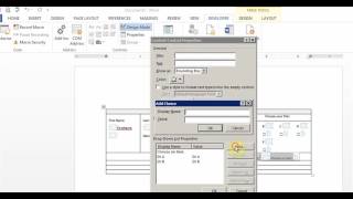 Improved Sound Create Form in Tables using Microsoft Word [upl. by Swetiana]