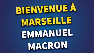 Bienvenue à Marseille Emmanuel Macron  Stéphane Ravier [upl. by Sremlahc658]