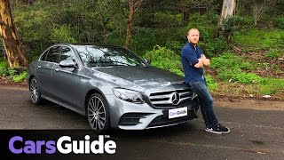 MercedesBenz E400 2017 review  road test video [upl. by Gawen913]