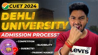 Delhi University Admission 2024 Full Process  DUCUET 2024 SyllabusExam PatternBooksPreparation [upl. by Montford478]