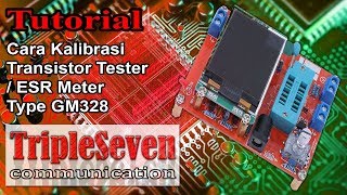 Cara Kalibrasi Transistor Tester  ESR GM328 [upl. by Maples]