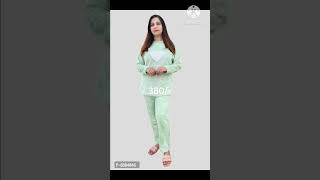 Women Winter Woolen Fur Warm Top and Bottom Set Night suit for 380 [upl. by Airdnua]