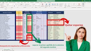 Como buscar Mayúsculas y Minúsculas en excel [upl. by Willin]