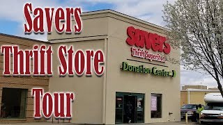 Savers Thrift Store Tour April 2018 for an Amazon  Ebay Reseller [upl. by Anila]