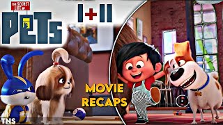 THE SECRET LIFE OF PETS 1 amp 2 Movie Recaps [upl. by Adnalra]