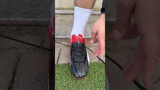 Lace up football boots with me football soccer footballboots soccerboots [upl. by Nickolai]