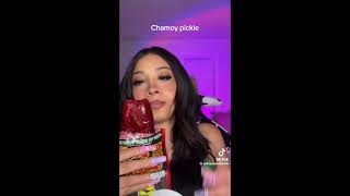 Pickle Eating ASMR w Cartoon SFX [upl. by Marybeth921]