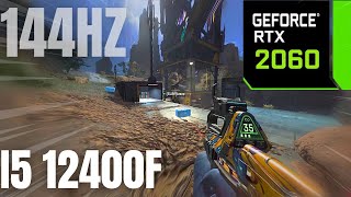 Apex Legends RTX 2060 6GB  I5 12400F  3K Damage 1080p  144HZ [upl. by Bette-Ann410]