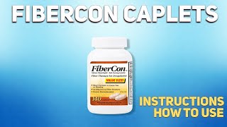 FiberCon caplets how to use Uses Dosage Side Effects Contraindications [upl. by Chev]