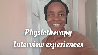 MY PHYSIOTHERAPY UNIVERSITY INTERVIEW EXPERIENCES  how I prepared  AECC LSBU SGUL amp UOB [upl. by Jarlath867]