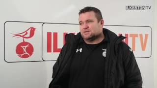 Grantham Town Post Match Interview Paul Holland [upl. by Thormora]