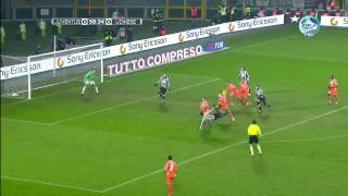 Juventus  Udinese 10 Marchisio Amazing Goal [upl. by Nelyk762]