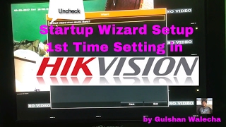 How to Setup HIKVISION DVR STARTUP WIZARD [upl. by Rocco]