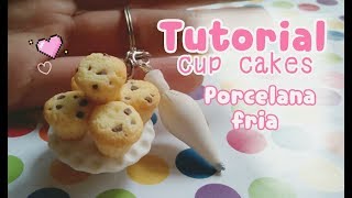 Haz unos Cup cakes mini para accesorios PORCELANA FRIA💕 [upl. by Afira351]