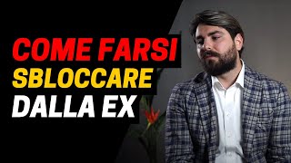 La mia Ex mi ha BLOCCATO OVUNQUE  Perché e Cosa Fare [upl. by Aurthur]