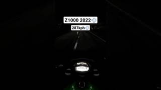 2022 Kawasaki Z1000 TOP SPEED [upl. by Yecats]