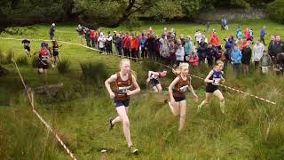 English School Fell Running Championships 2022  Year 7 [upl. by Nylsej816]