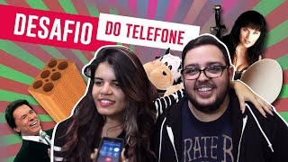 Desafio do Telefone feat Geh  Geek Freak [upl. by Niwde780]