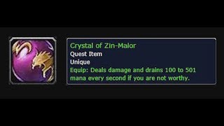 Crystal of ZinMalor  Seduction Warlocks Beware [upl. by Beeson]