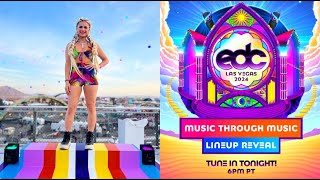 EDC Las Vegas 2024 Lineup Reveal Livestream 🥳 [upl. by Lay207]