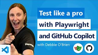 Test like a pro with Playwright and GitHub Copilot [upl. by Acinyt]