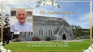 Funeral Mass of Frank Keane [upl. by Esemaj]