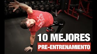 10 Mejores Ejercicios Movilidad  Flexibilidad PREENTRENAMIENTO [upl. by Ggerk]